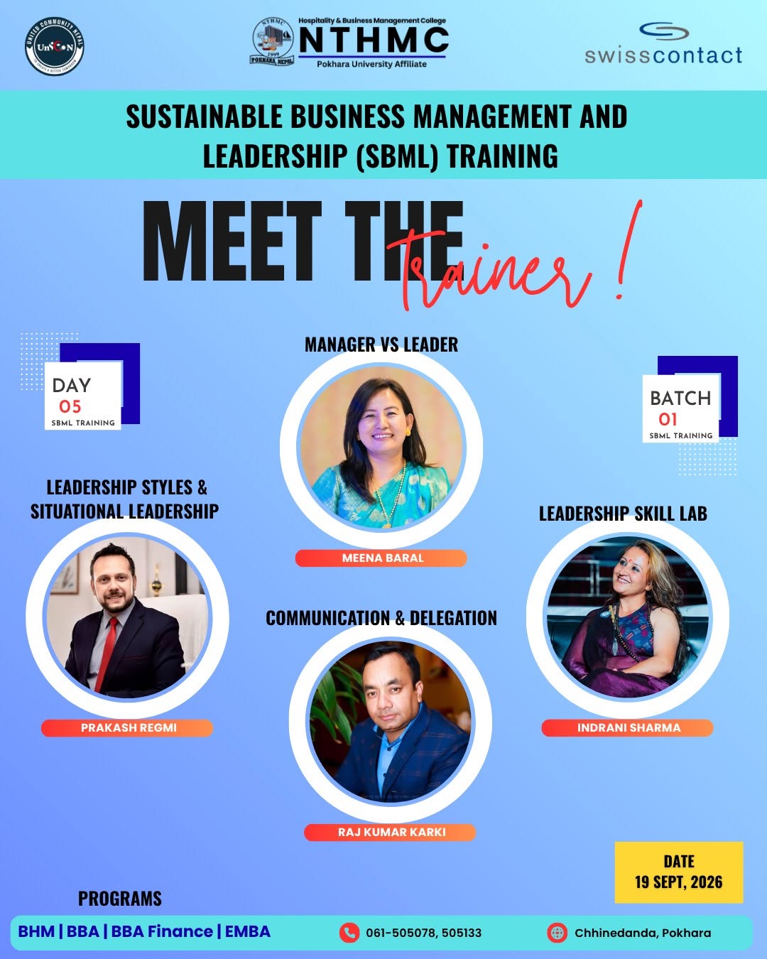 SBML Training | Batch 1 – Day 5 | Meet the Trainers 